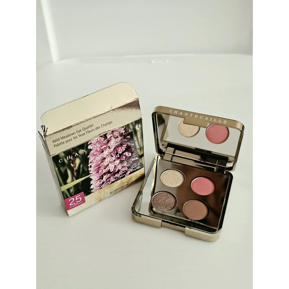 NIB Chantecaille LIMITED EDITION Wild Meadows Eye Quartet Eyeshadow Palette